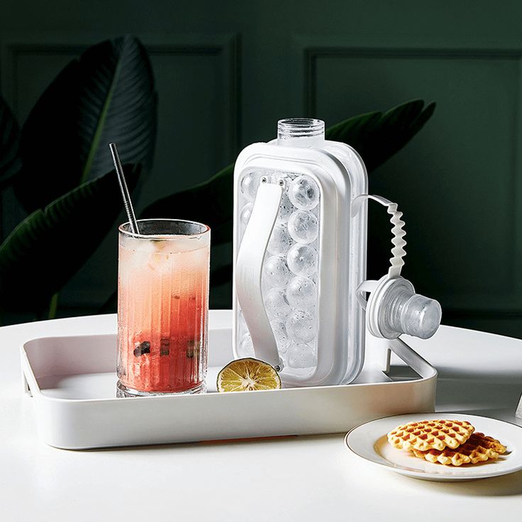 IceFlow™ 2-in-1 Portable Ice Maker Bottle | Easy Ice Release