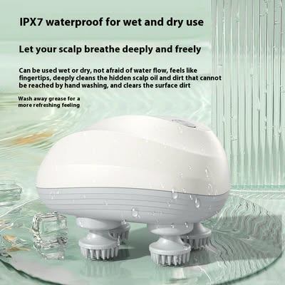 USB Rechargeable Samart Scalp Haed Massager Stress Relief Device