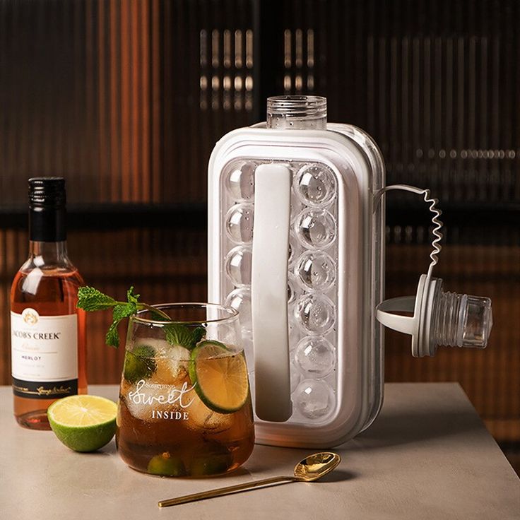 IceFlow™ 2-in-1 Portable Ice Maker Bottle | Easy Ice Release