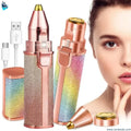 2-in-1 Electric Eyebrow Trimmer & Facial Hair Remover – USB Rechargeable, Portable & Painless
